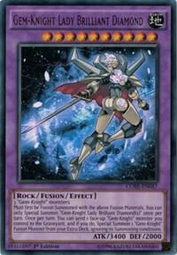 Gem-Knight Lady Brilliant Diamond card image