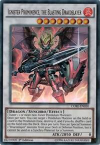 Ignister Prominence, the Blasting Dracoslayer card image