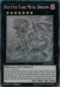 Red-Eyes Flare Metal Dragon (Ghost Rare) card image