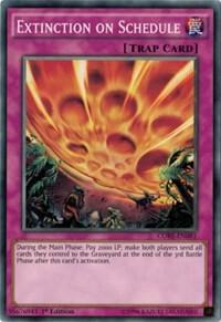 Extinction on Schedule (1st Edition) card image