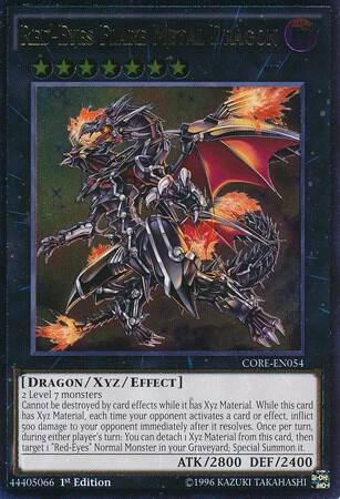 Red-Eyes Flare Metal Dragon (UTR) card image
