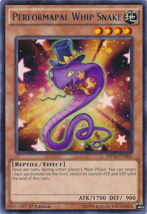 Performapal Whip Snake card image