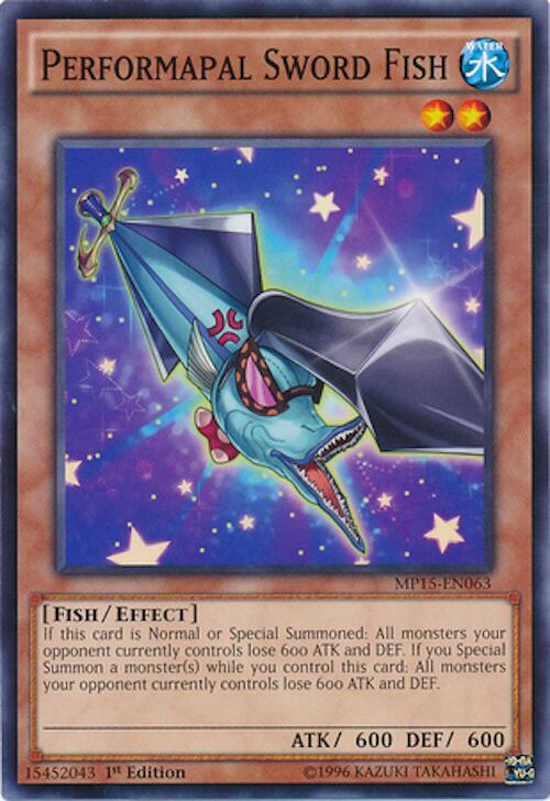Performapal Sword Fish card image