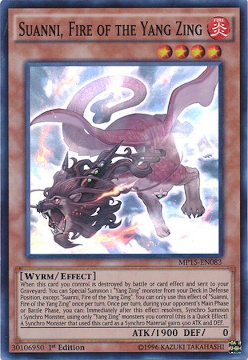 Suanni, Fire of the Yang Zing card image