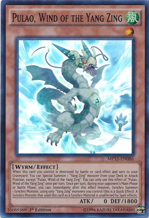 Pulao, Wind of the Yang Zing card image