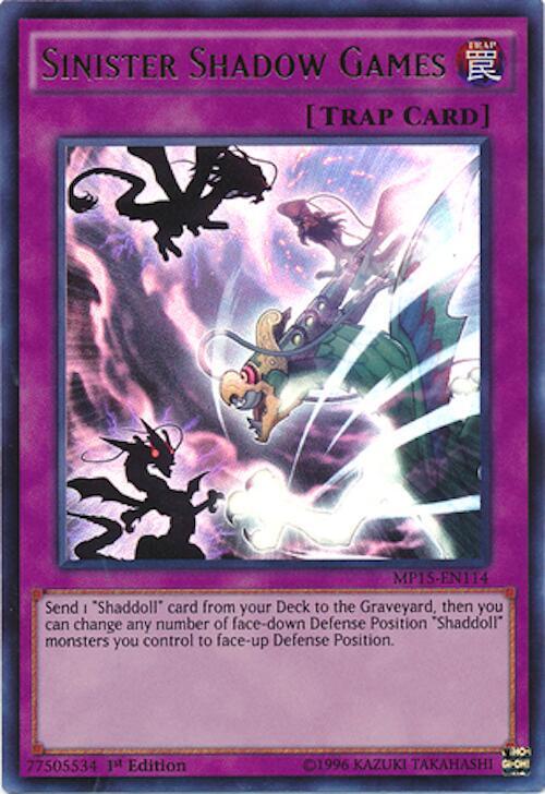 Sinister Shadow Games card image