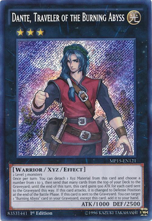 Dante, Traveler of the Burning Abyss card image
