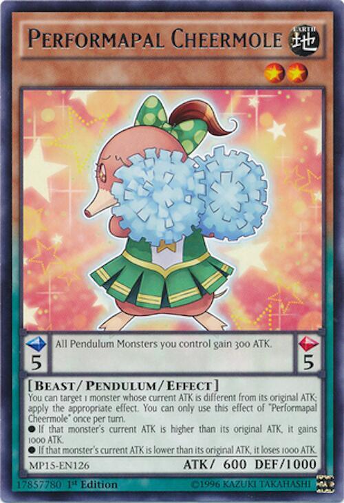 Performapal Cheermole card image