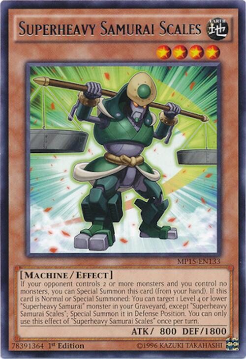 Superheavy Samurai Scales card image