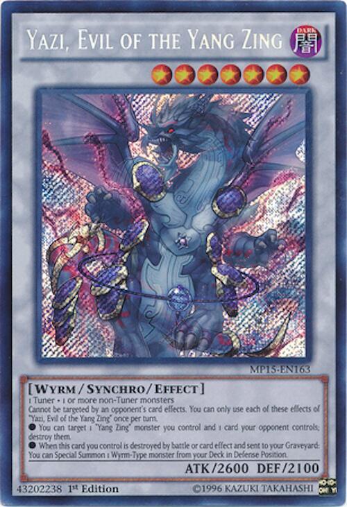 Yazi, Evil of the Yang Zing card image