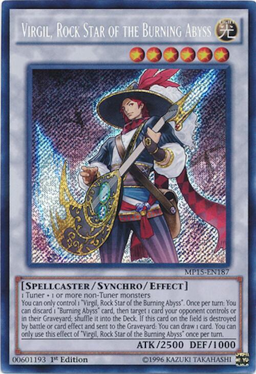 Virgil, Rock Star of the Burning Abyss card image