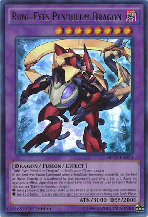 Rune-Eyes Pendulum Dragon card image