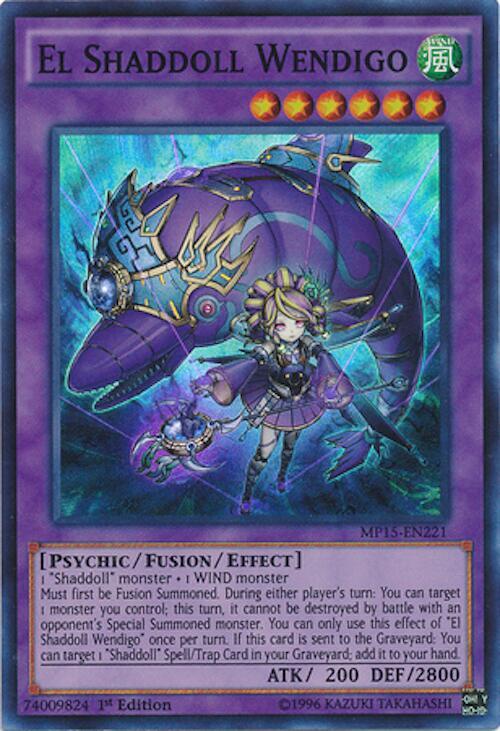 El Shaddoll Wendigo card image