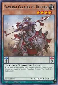 Samurai Cavalry of Reptier (1st Edition) card image