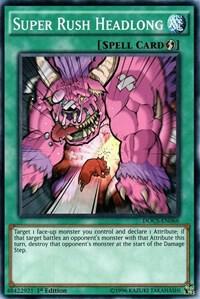 Super Rush Headlong (1st Edition) card image