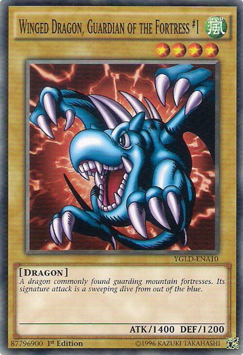 Winged Dragon, Guardian of the Fortress #1 card image