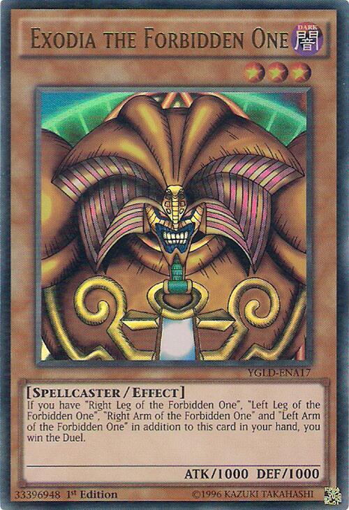Exodia the Forbidden One card image