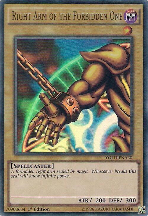 Right Arm of the Forbidden One card image