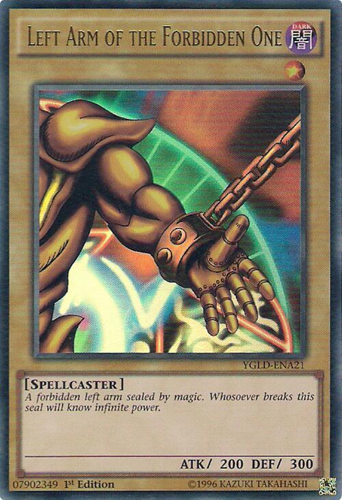 Left Arm of the Forbidden One card image