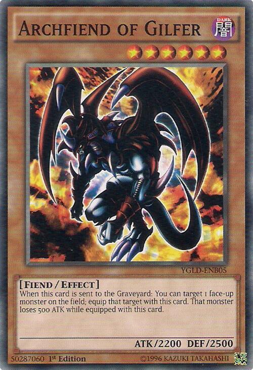 Archfiend of Gilfer card image