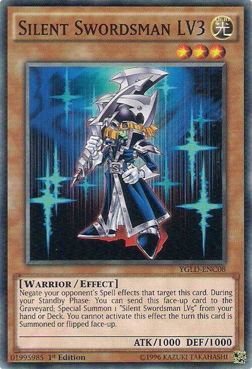 Silent Swordsman LV3 card image