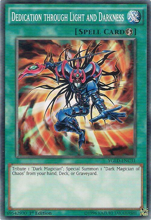 Dedication through Light and Darkness card image