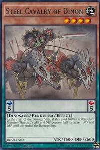 Steel Cavalry of Dinon (1st Edition) card image