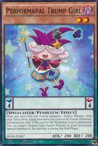 Performapal Trump Girl (1st Edition) card image