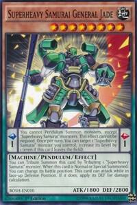 Superheavy Samurai General Jade (1st Edition) card image