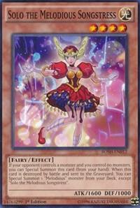 Solo the Melodious Songstress (1st Edition) card image