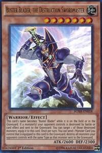 Buster Blader, the Destruction Swordmaster (1st Edition) card image