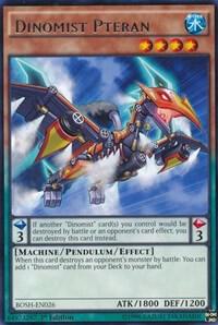 Dinomist Pteran (1st Edition) card image