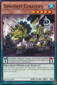 Dinomist Ceratops (1st Edition) card image