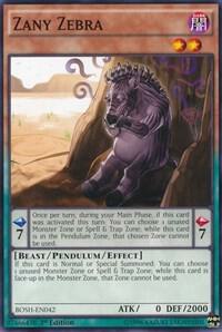 Zany Zebra (1st Edition) card image