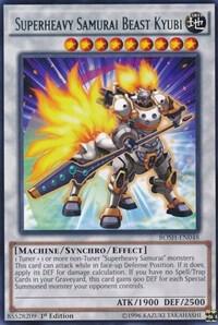 Superheavy Samurai Beast Kyubi (1st Edition) card image