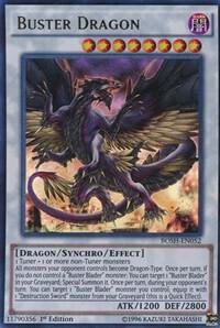 Buster Dragon (1st Edition) card image