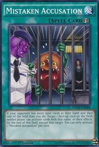 Mistaken Accusation (1st Edition) card image