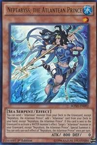 Neptabyss, the Atlantean Prince (1st Edition) card image