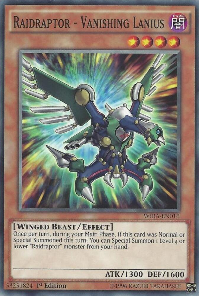 Raidraptor - Vanishing Lanius card image