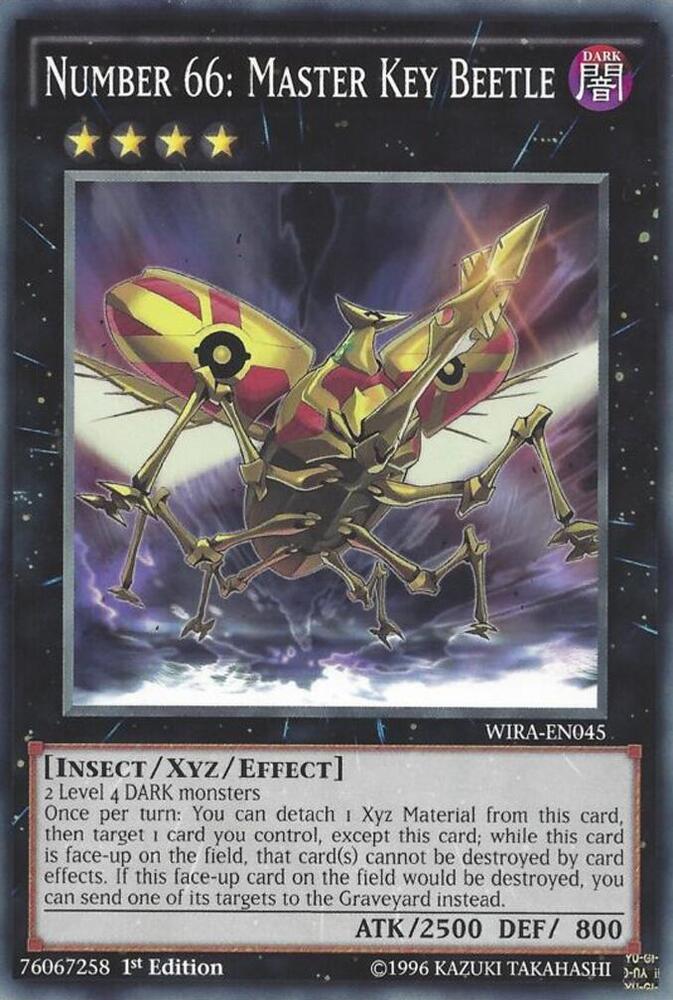 Number 66: Master Key Beetle card image