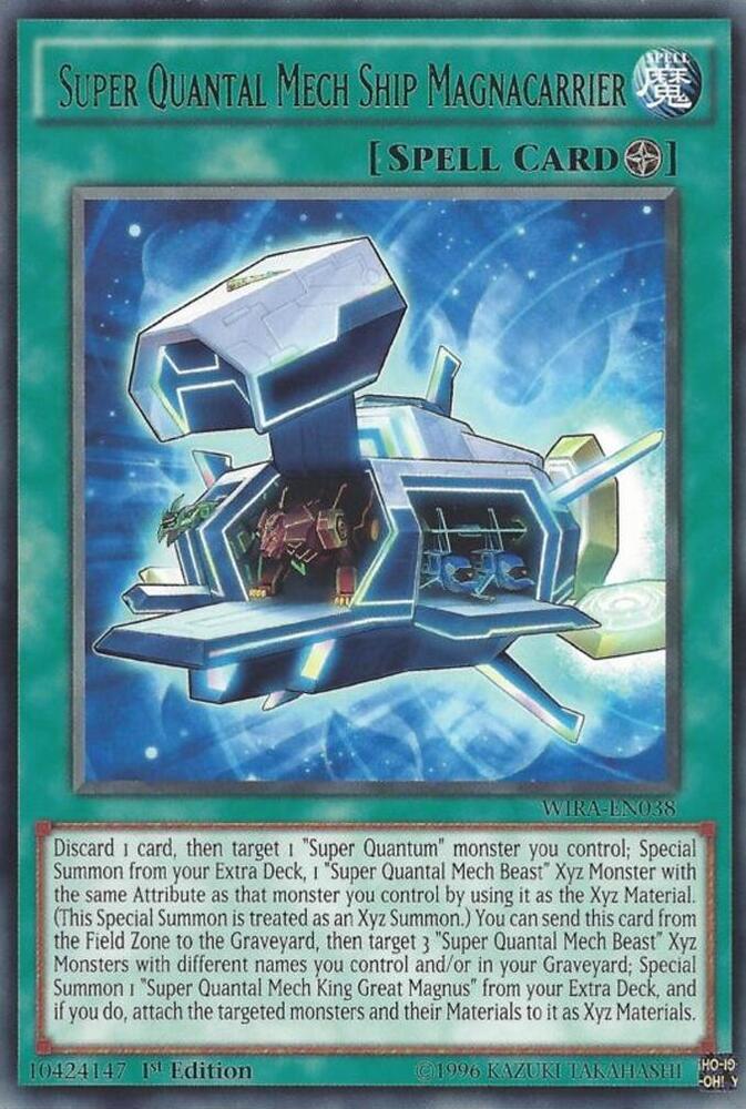 Super Quantal Mech Ship Magnacarrier card image