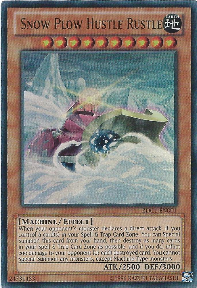 Snow Plow Hustle Rustle card image
