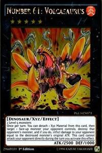 Number 61: Volcasaurus card image