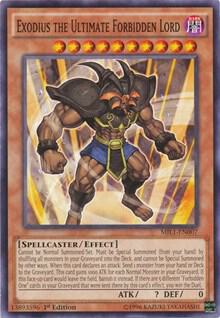 Exodius the Ultimate Forbidden Lord card image