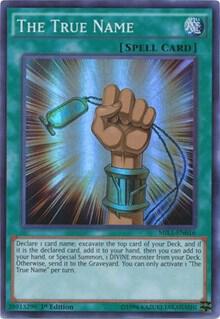 The True Name card image