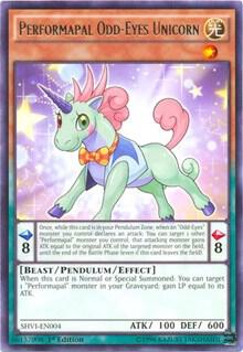 Performapal Odd-Eyes Unicorn card image