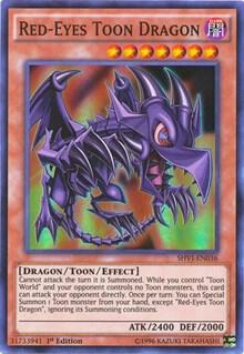 Red-Eyes Toon Dragon card image