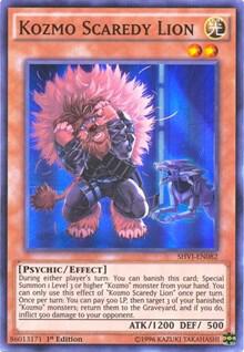 Kozmo Scaredy Lion card image
