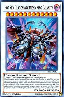 Hot Red Dragon Archfiend King Calamity card image