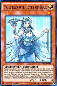 Priestess with Eyes of Blue card image